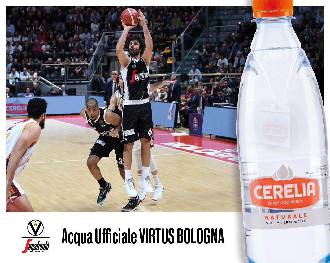 Cerelia Acqua Ufficiale Virtus Bologna