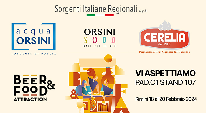 Gruppo SIR Presente al Beer&Food Attraction 2024.